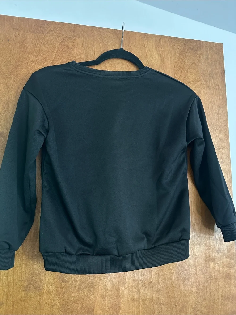 Girl's Graphic “Born to Yap” Sweatshirt Crewneck Long Sleeve Casual Pullover - Picture 3 of 3